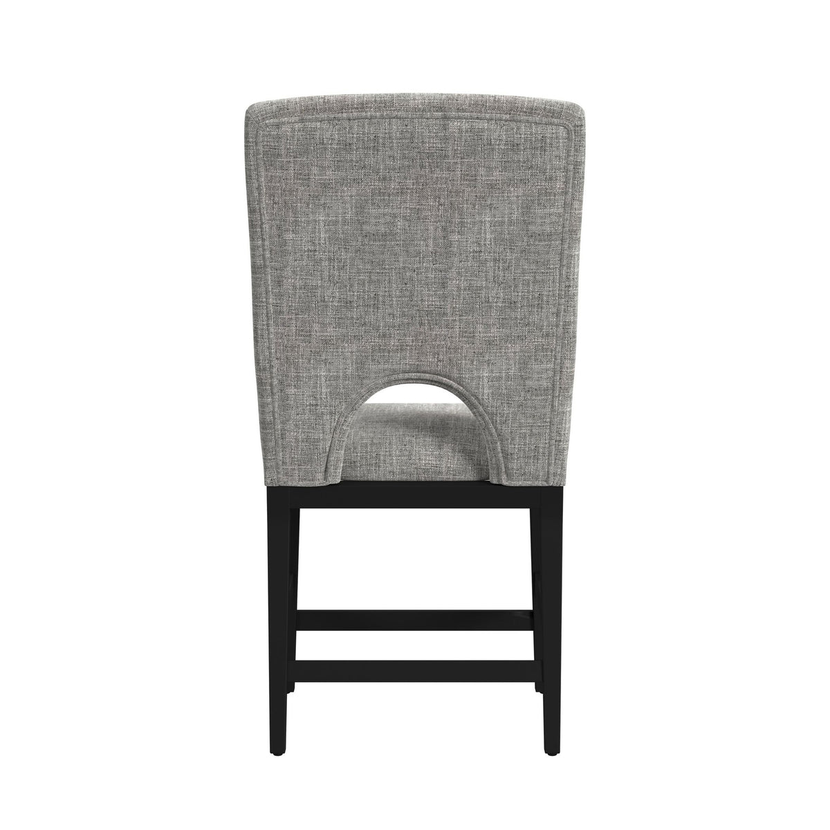 Oregon Black/Grey Counter Side Chair (Set of 2) - Ornate Home