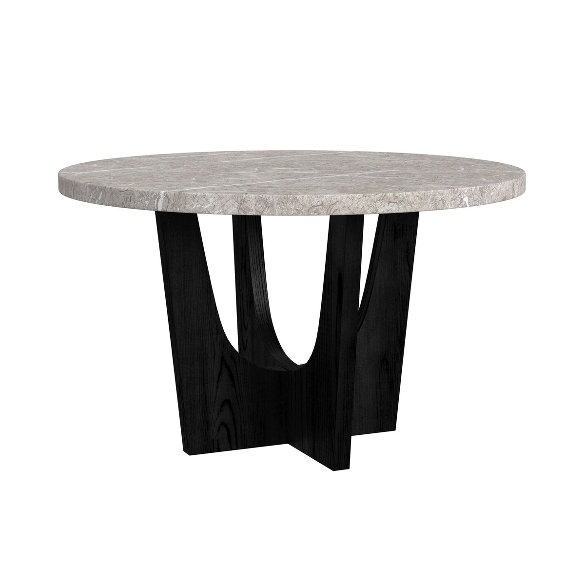 Oregon Black/Grey 5-Piece Counter Height Dining Set - Ornate Home
