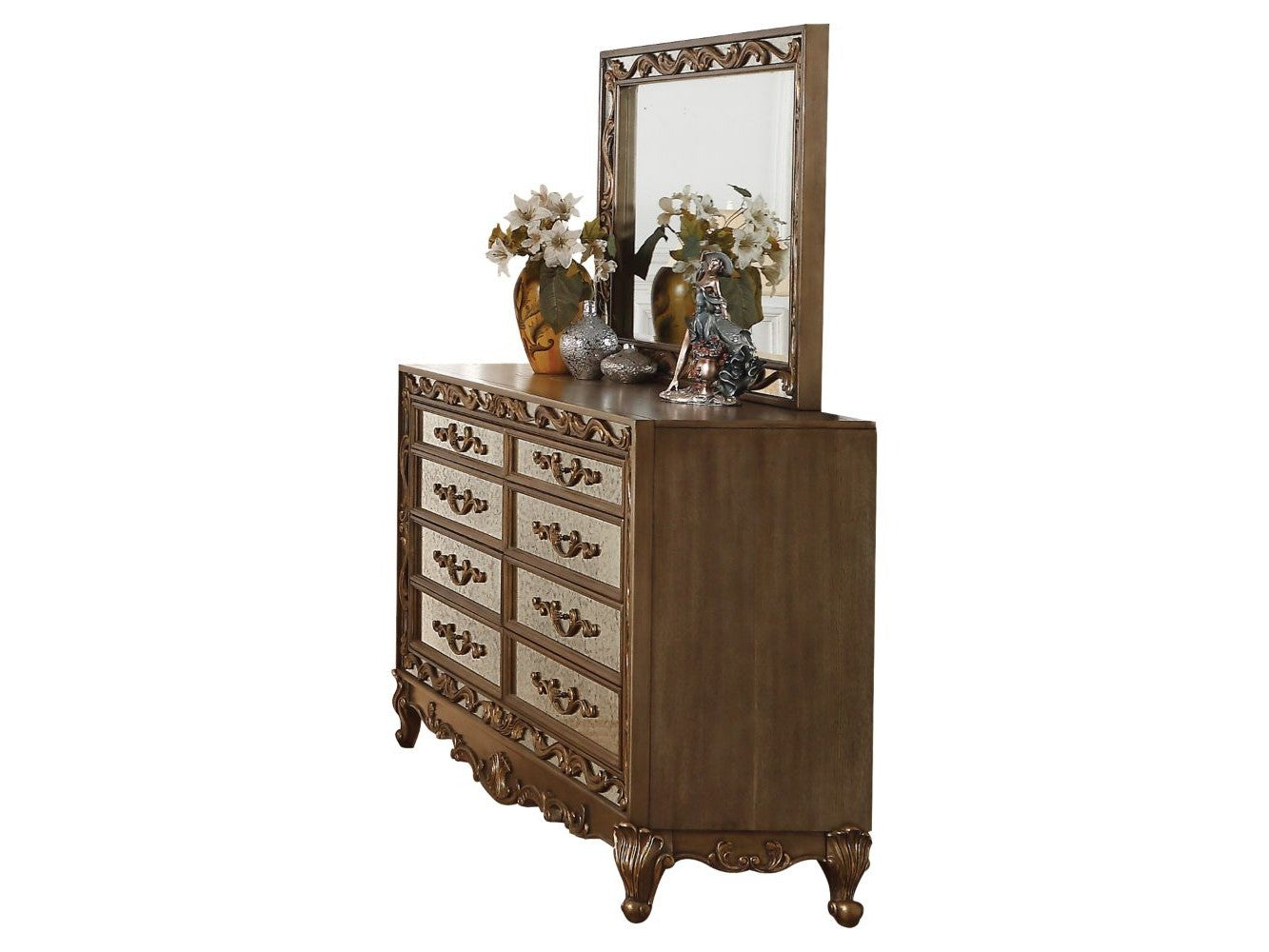 Orianne Antique Gold Dresser - Ornate Home