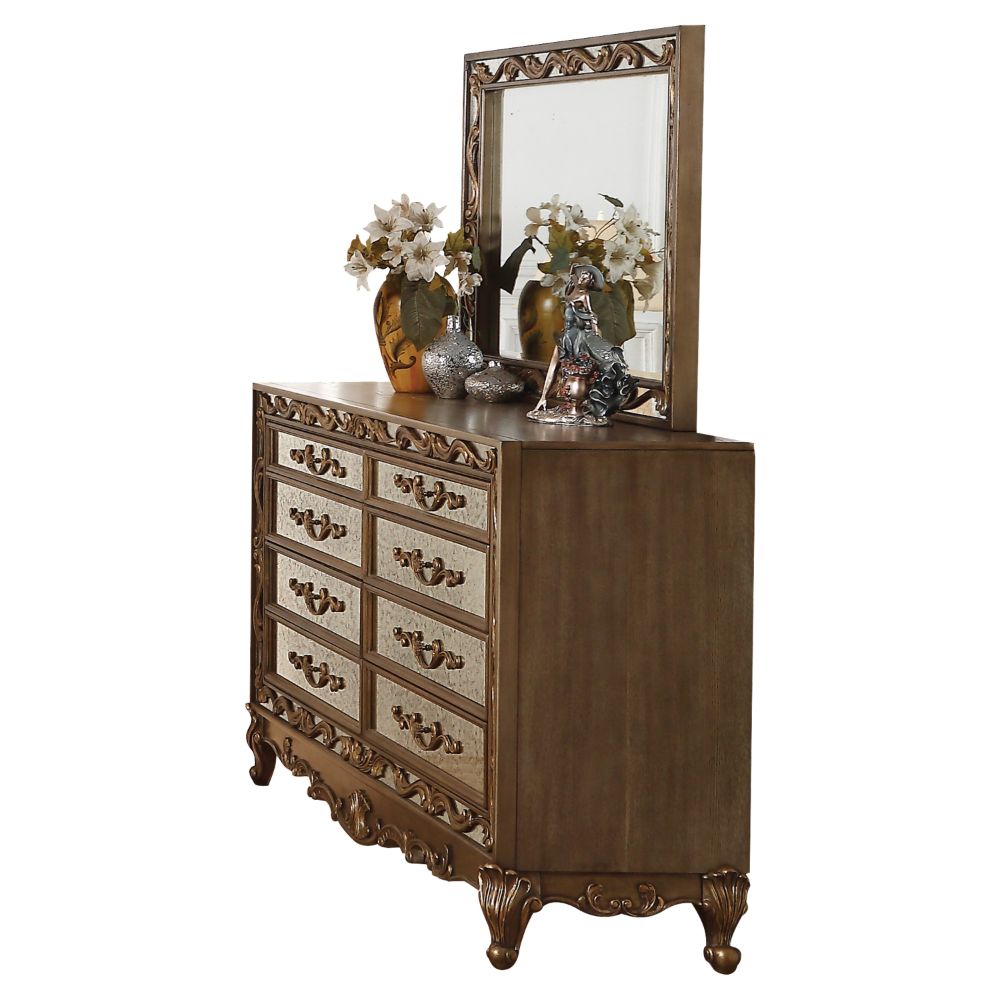 Orianne Antique Gold Mirror - Ornate Home