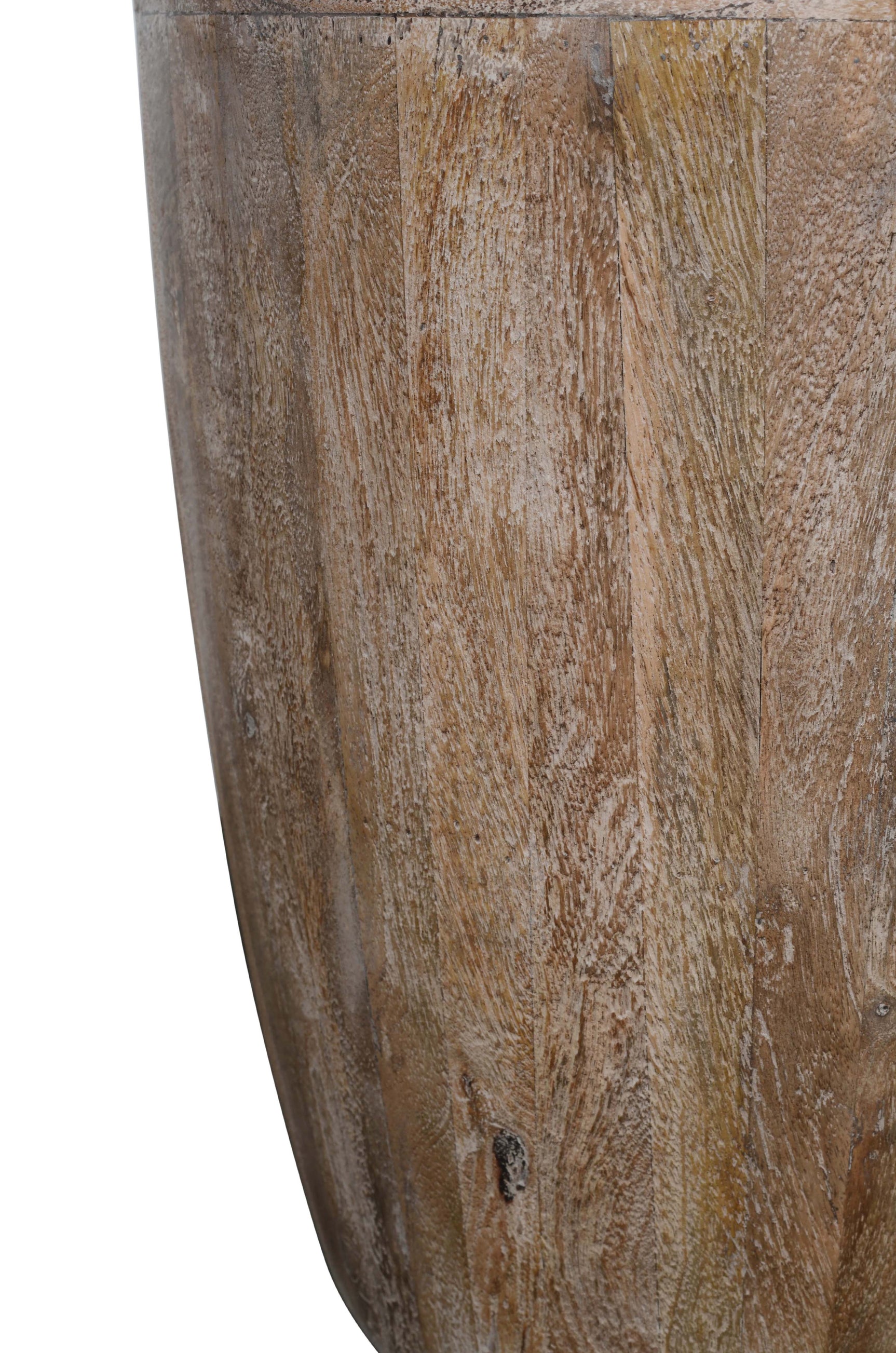 Origins Washed Sand Drum Table - Ornate Home