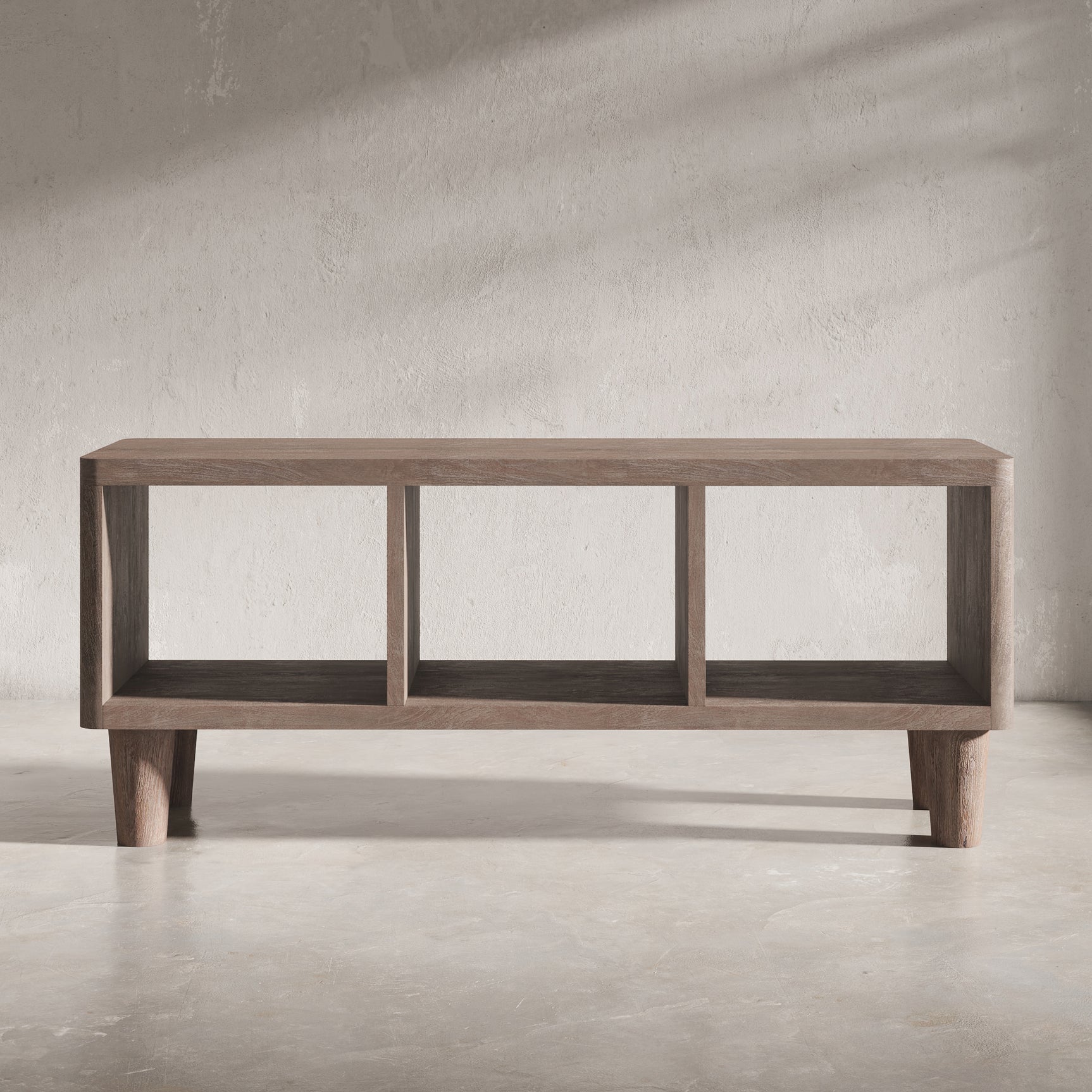 Origins Washed Sand Media Console - Ornate Home