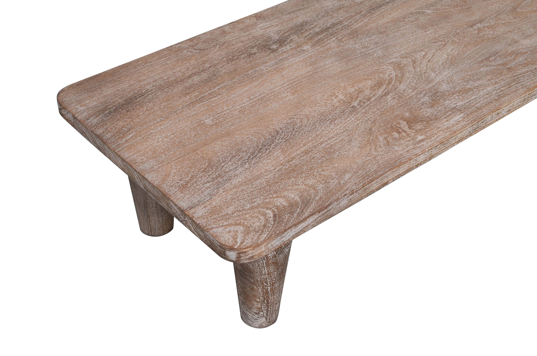 Origins Washed Sand Rectangle Cocktail Table - Ornate Home