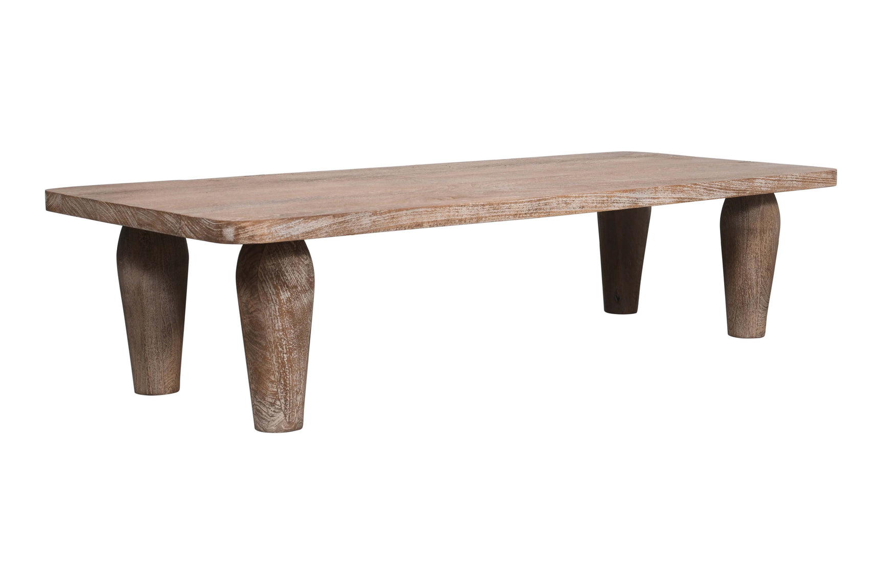 Origins Washed Sand Rectangle Cocktail Table - Ornate Home