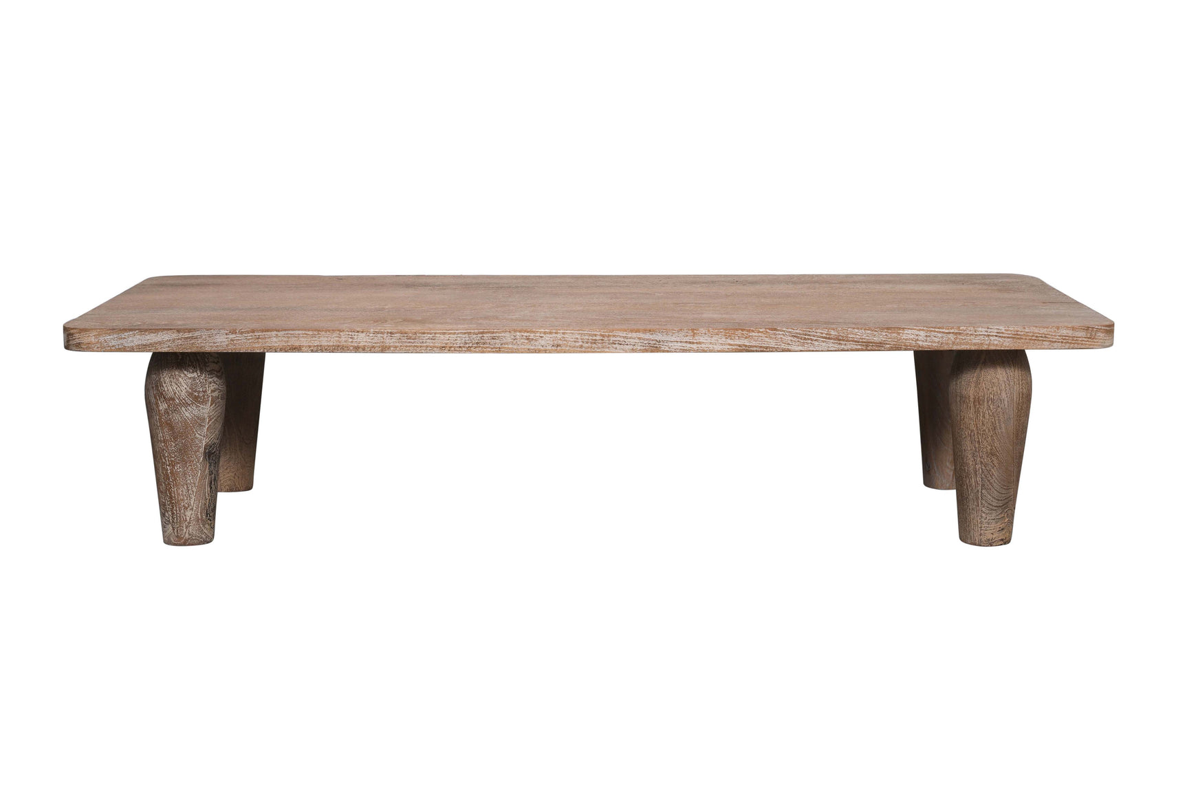 Origins Washed Sand Rectangle Cocktail Table - Ornate Home