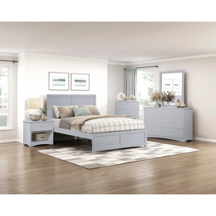 Orion Gray 5-Drawer Chest