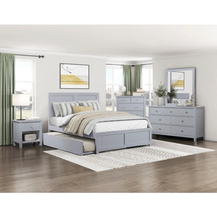 Orion Gray 5-Drawer Chest