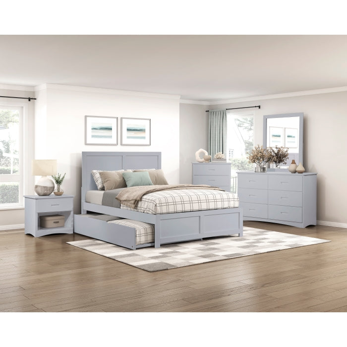 Orion Gray 5-Drawer Chest