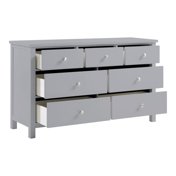 Orion Gray 7-Drawer Dresser