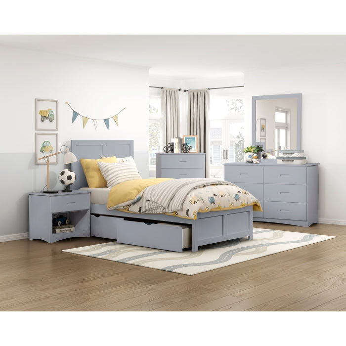 Orion Gray 7-Drawer Dresser