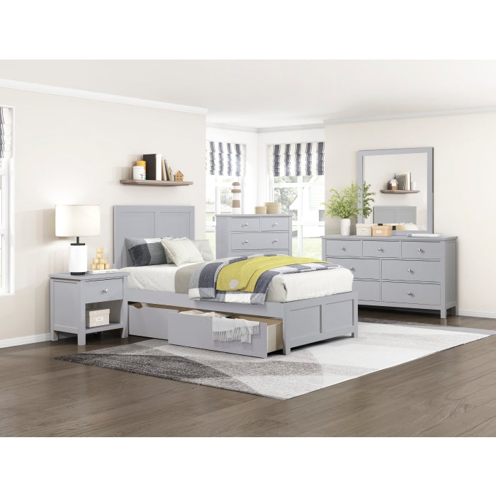 Orion Gray 7-Drawer Dresser
