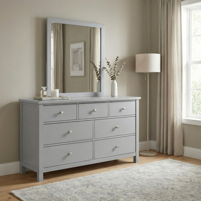Orion Gray 7-Drawer Dresser
