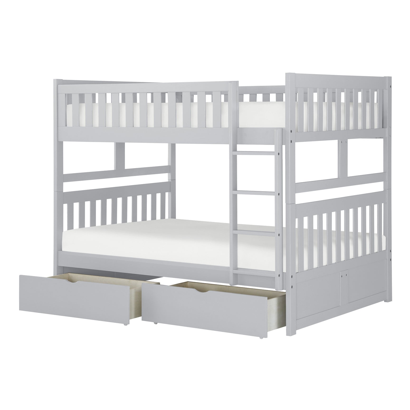 Orion Gray Full/Full Bunk Bed - Ornate Home