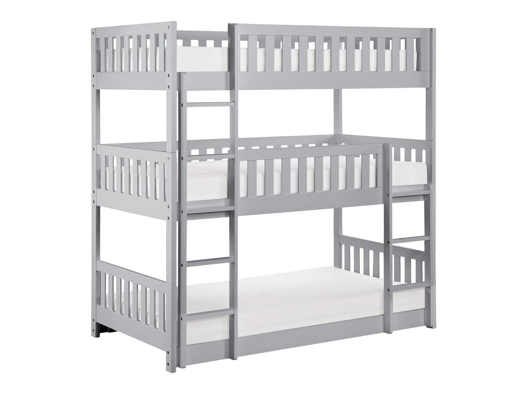 Orion Gray Triple Bunk Bed - Ornate Home