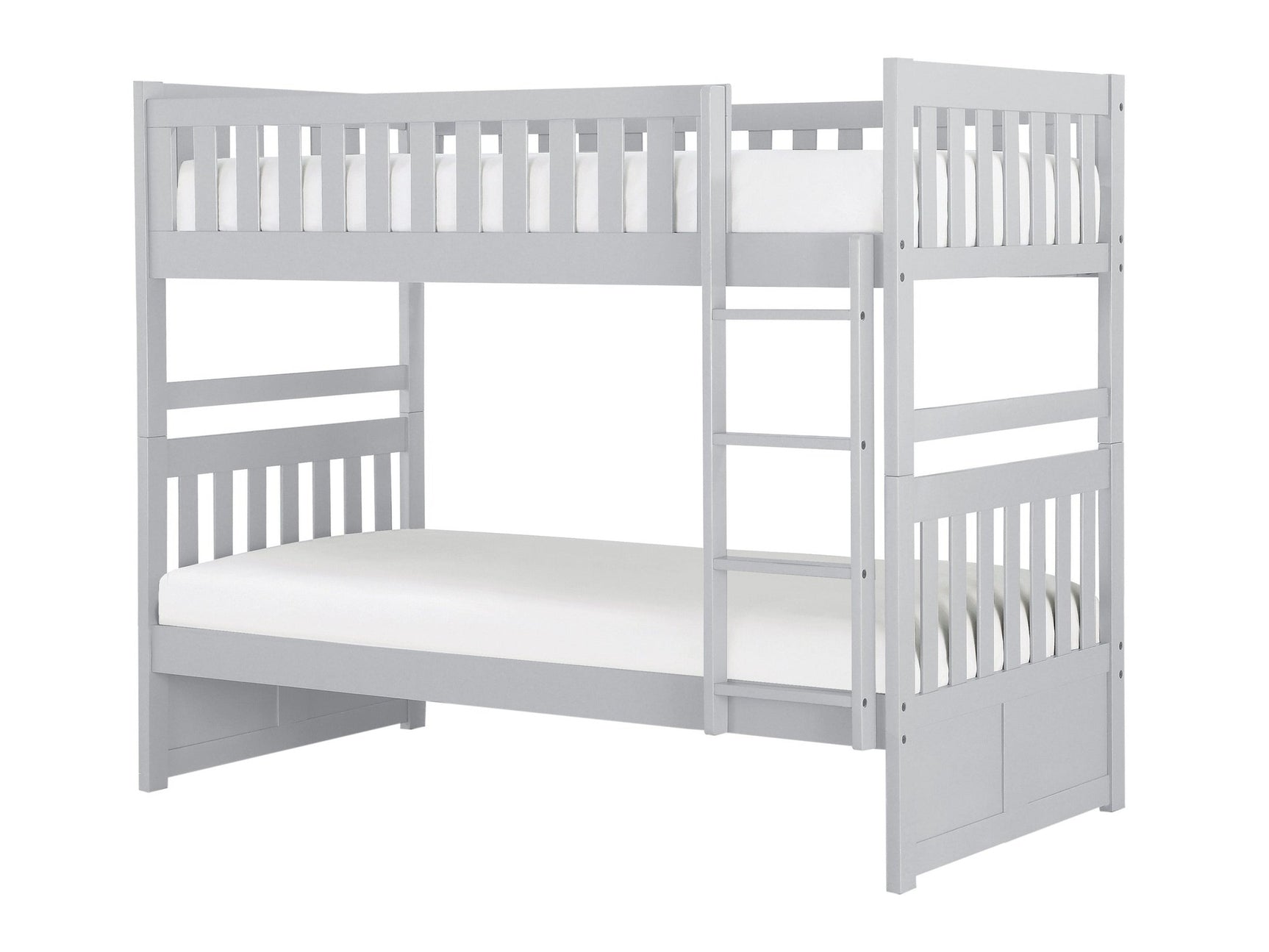 Orion Gray Twin/Twin Bunk Bed - Ornate Home