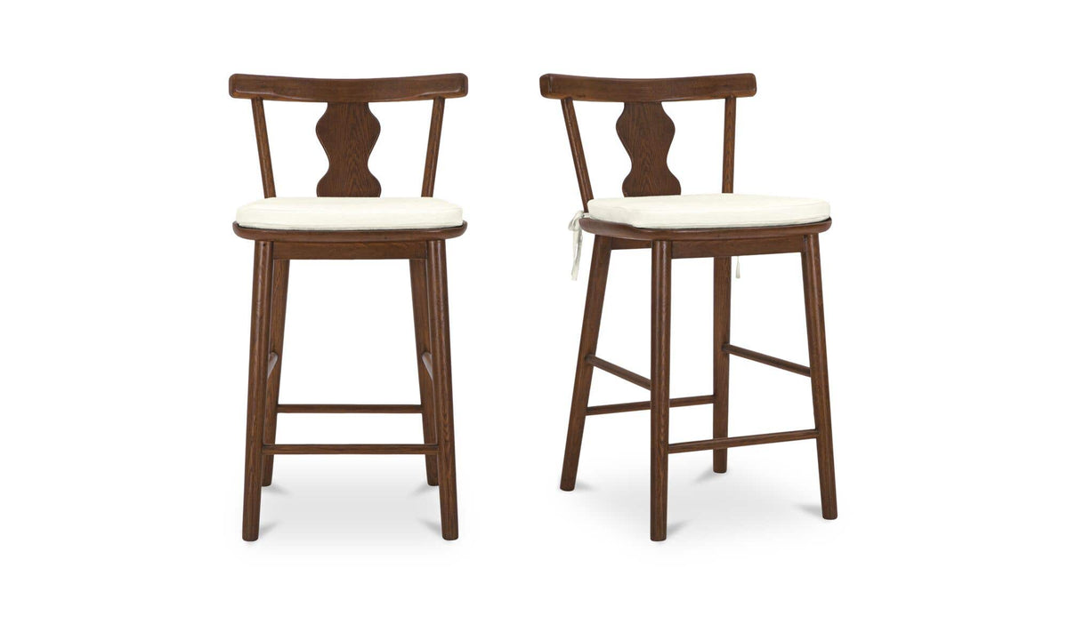 Orla Brown Counter Stool Dark - Ornate Home