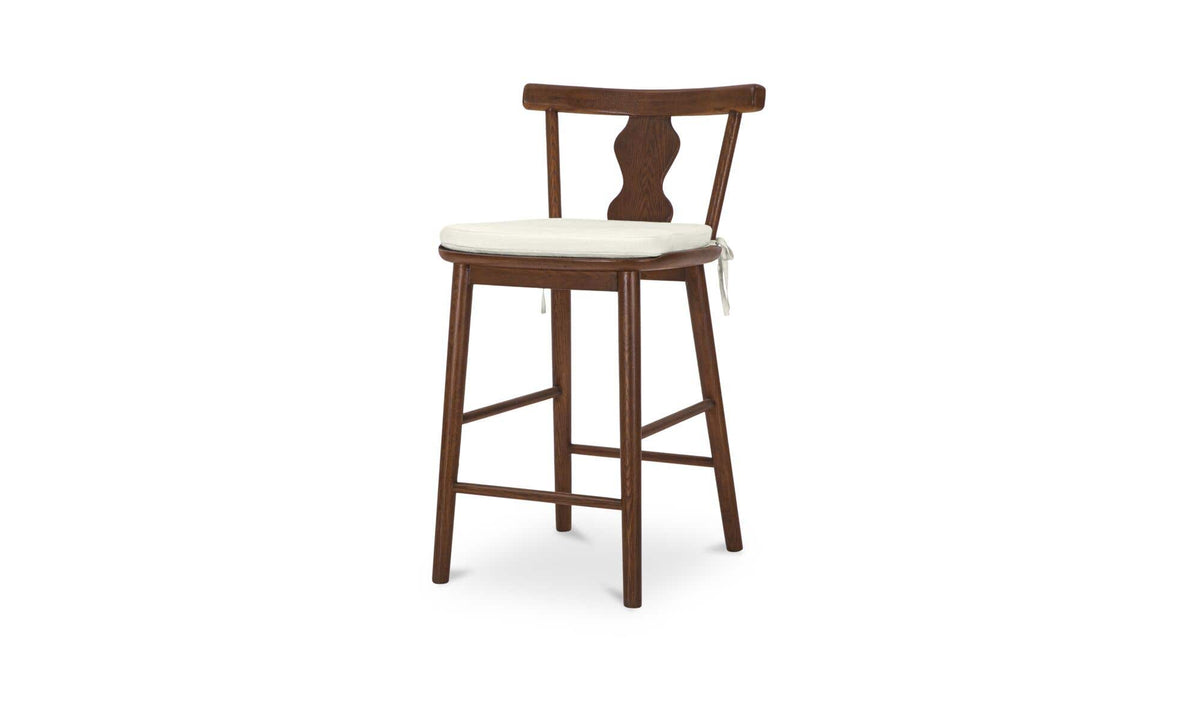 Orla Brown Counter Stool Dark - Ornate Home