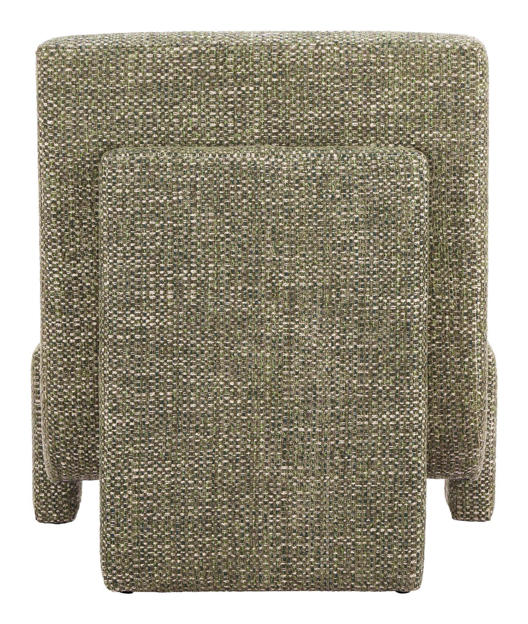 Orleen Checker Green Accent Chair - Ornate Home