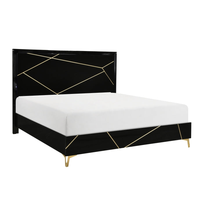 Orlo Black 4pc Bedroom Set