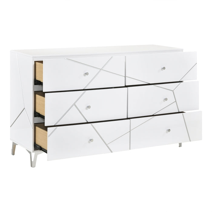 Orlo White 5pc Bedroom Set