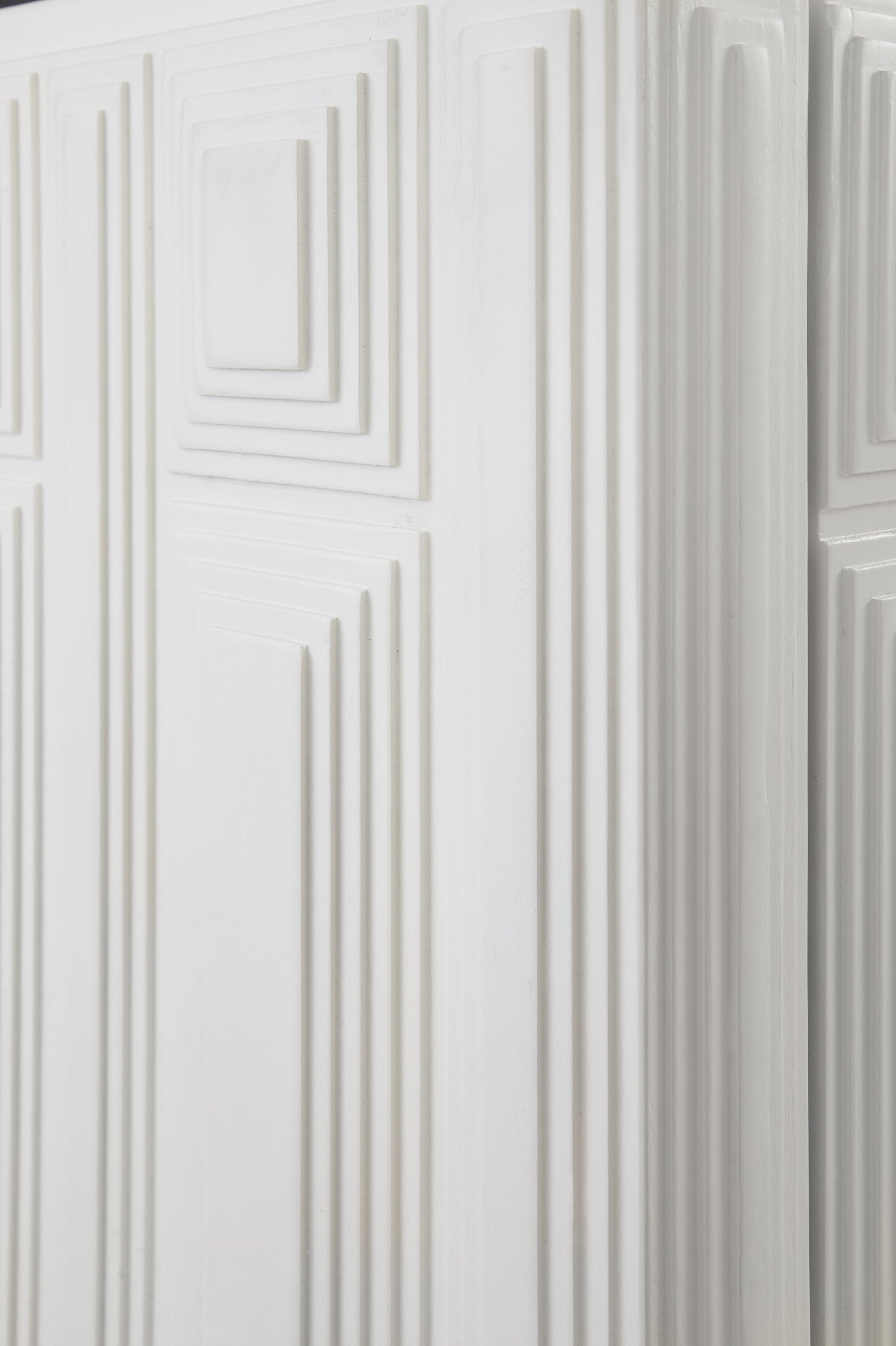 Ornawel Distressed White Accent Cabinet - Ornate Home