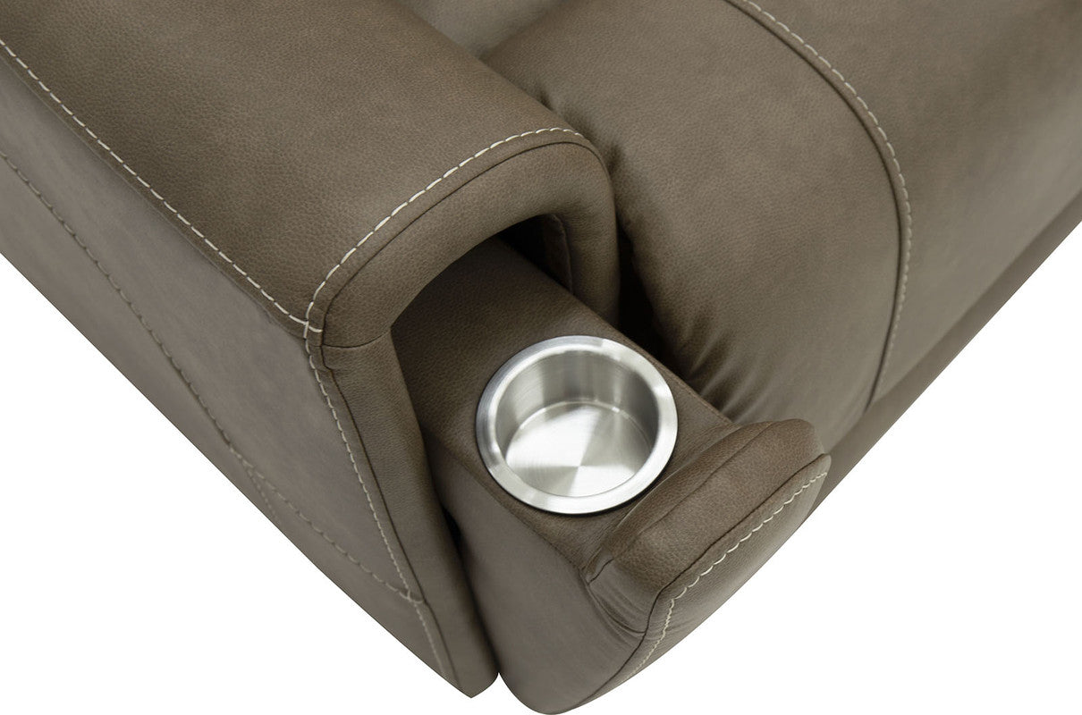 Orpheus Brown Power Sectional w/ Lift Chair - Ornate Home