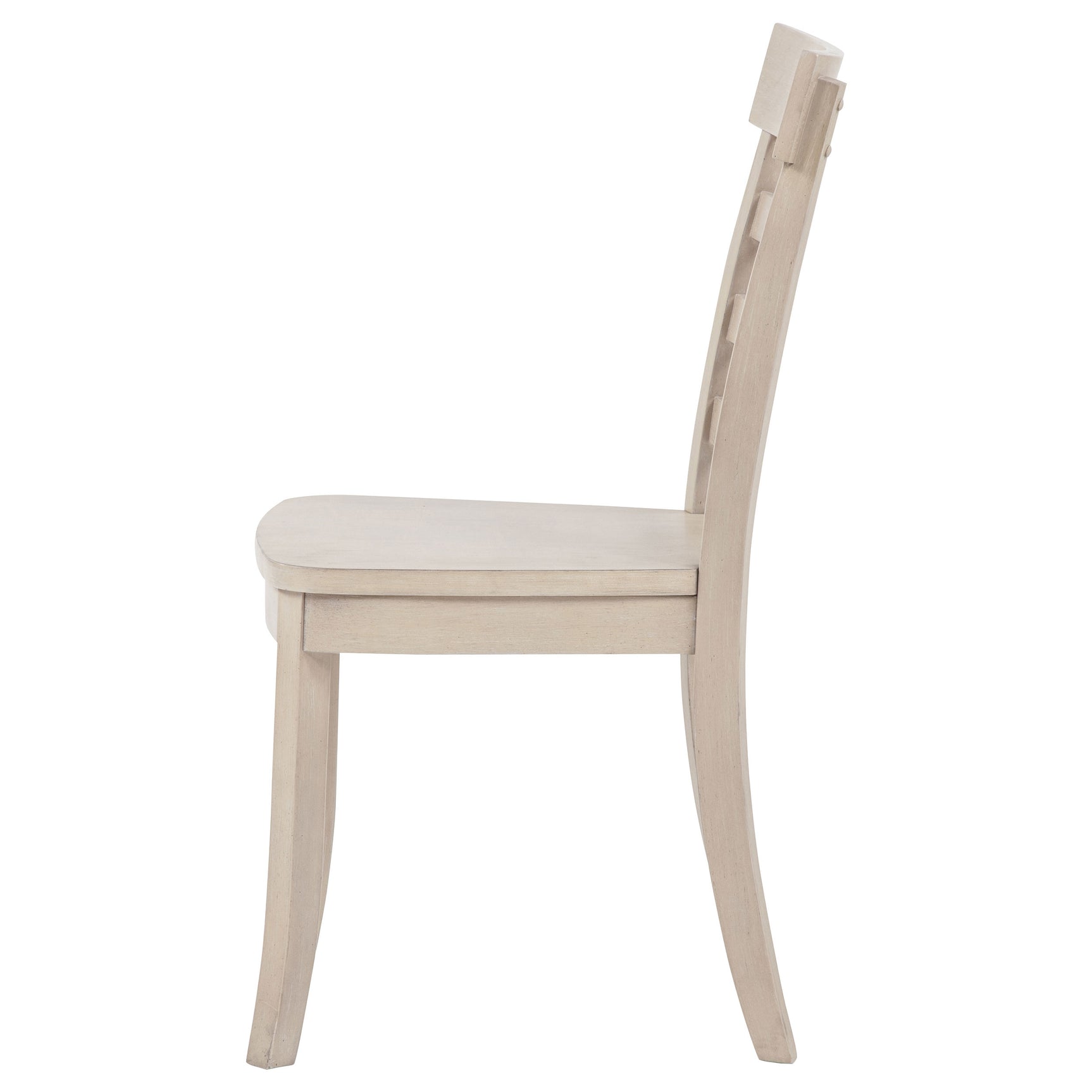 Orrison Linen Ladder Back Dining Side Chair (Set of 2) - Ornate Home