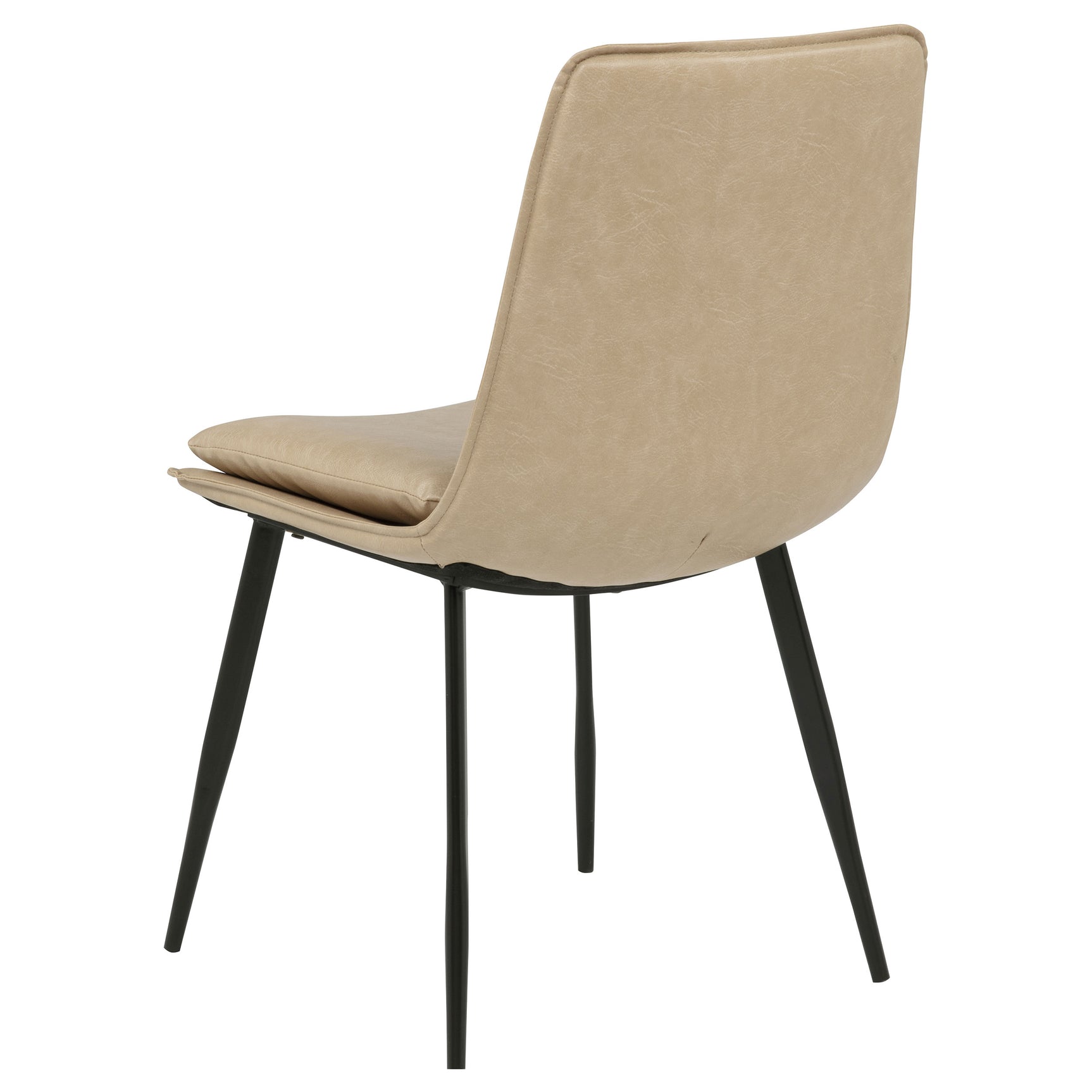 Ortega Tan Upholstered Dining Side Chair (Set of 2) - Ornate Home