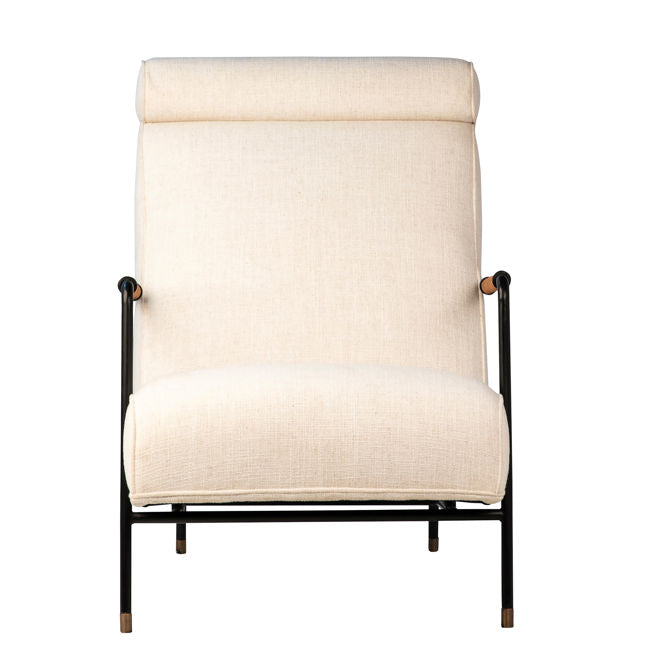 Ortiz Cream Occasional Chair - Ornate Home