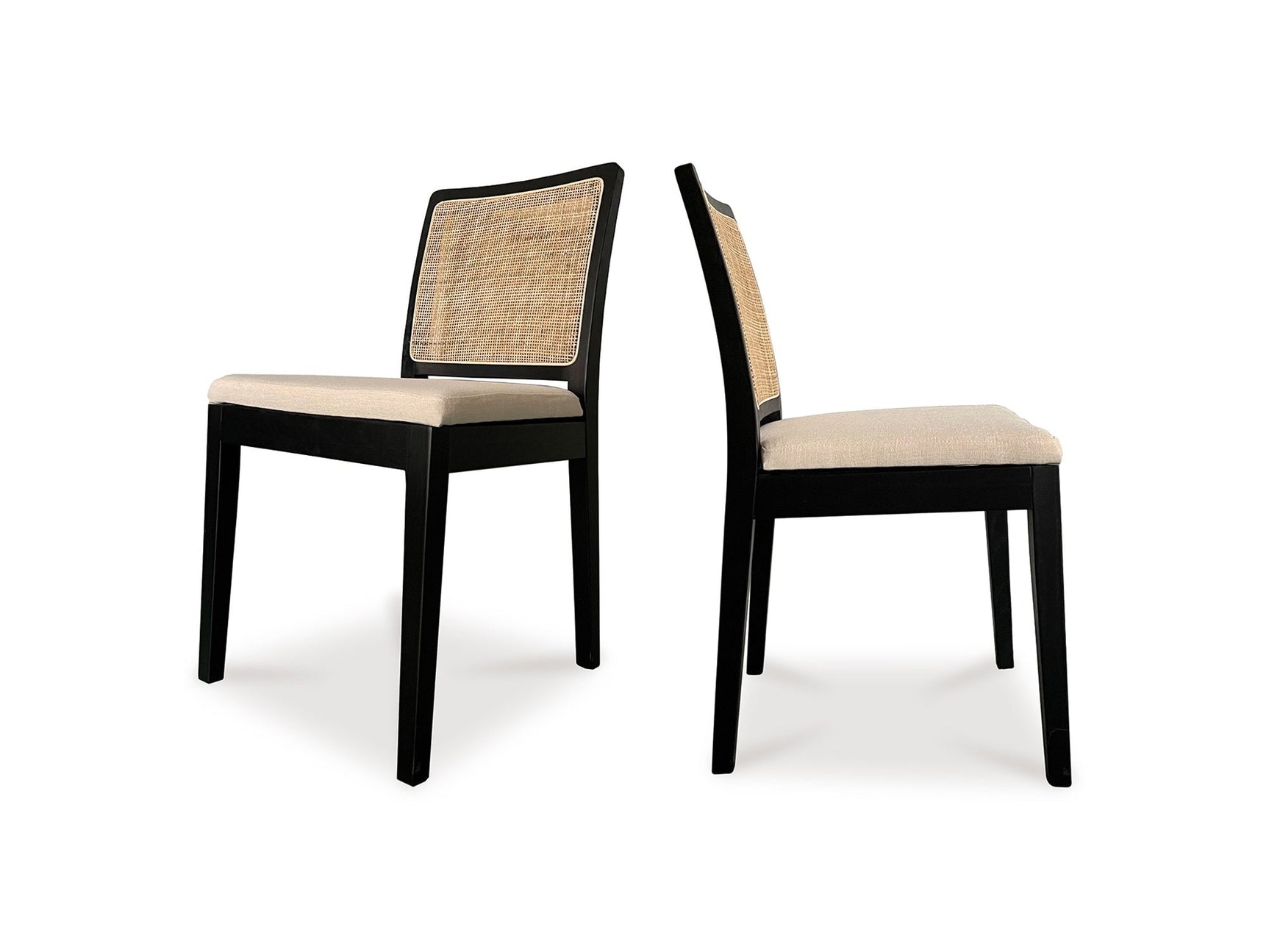 Orville Black Dining Chair (Set of 2) - Ornate Home
