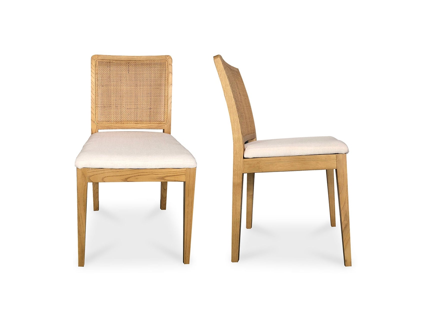Orville Natural Dining Chair (Set of 2) - Ornate Home