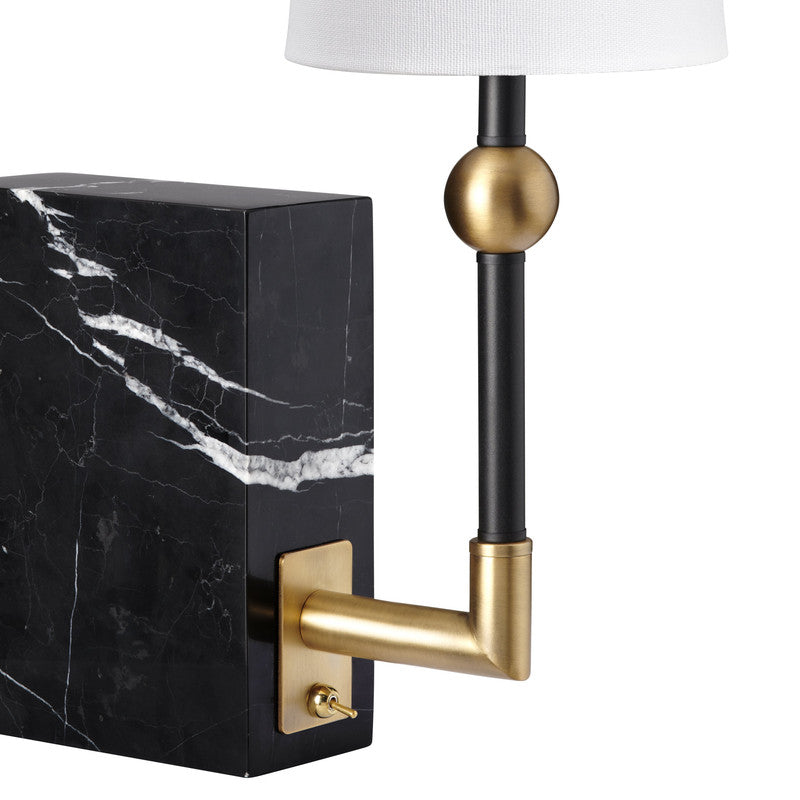 Orwell Black/Gold Table Lamp - Ornate Home