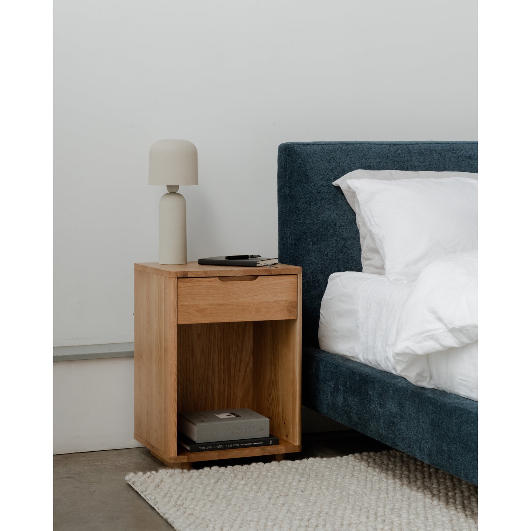 Osamu Natural Oak Nightstand - Ornate Home