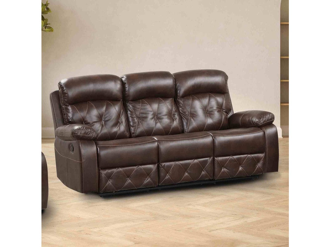 Osias Brown Sofa - Ornate Home