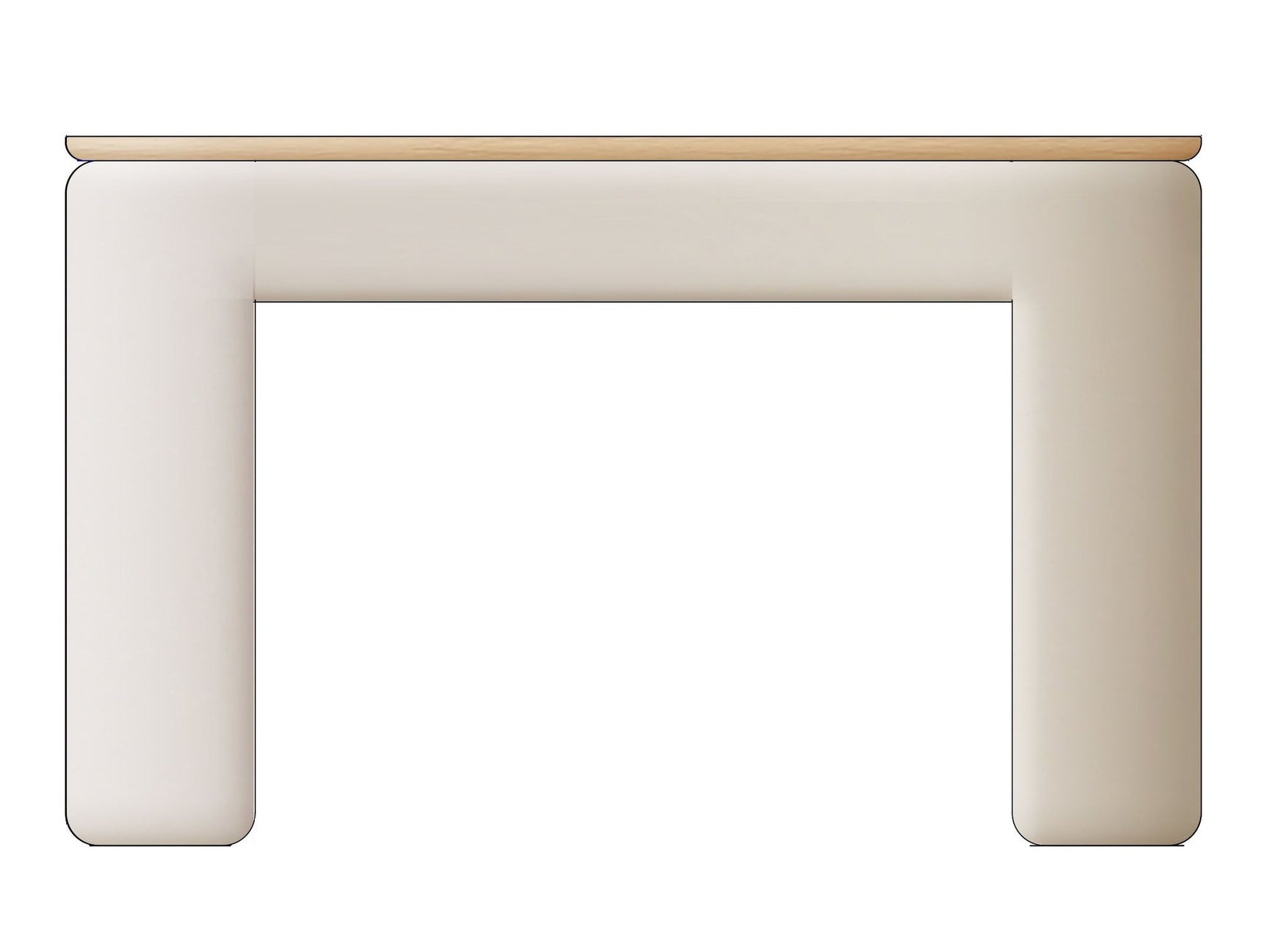 Oskar Lift Top Console Table in Barley - Ornate Home