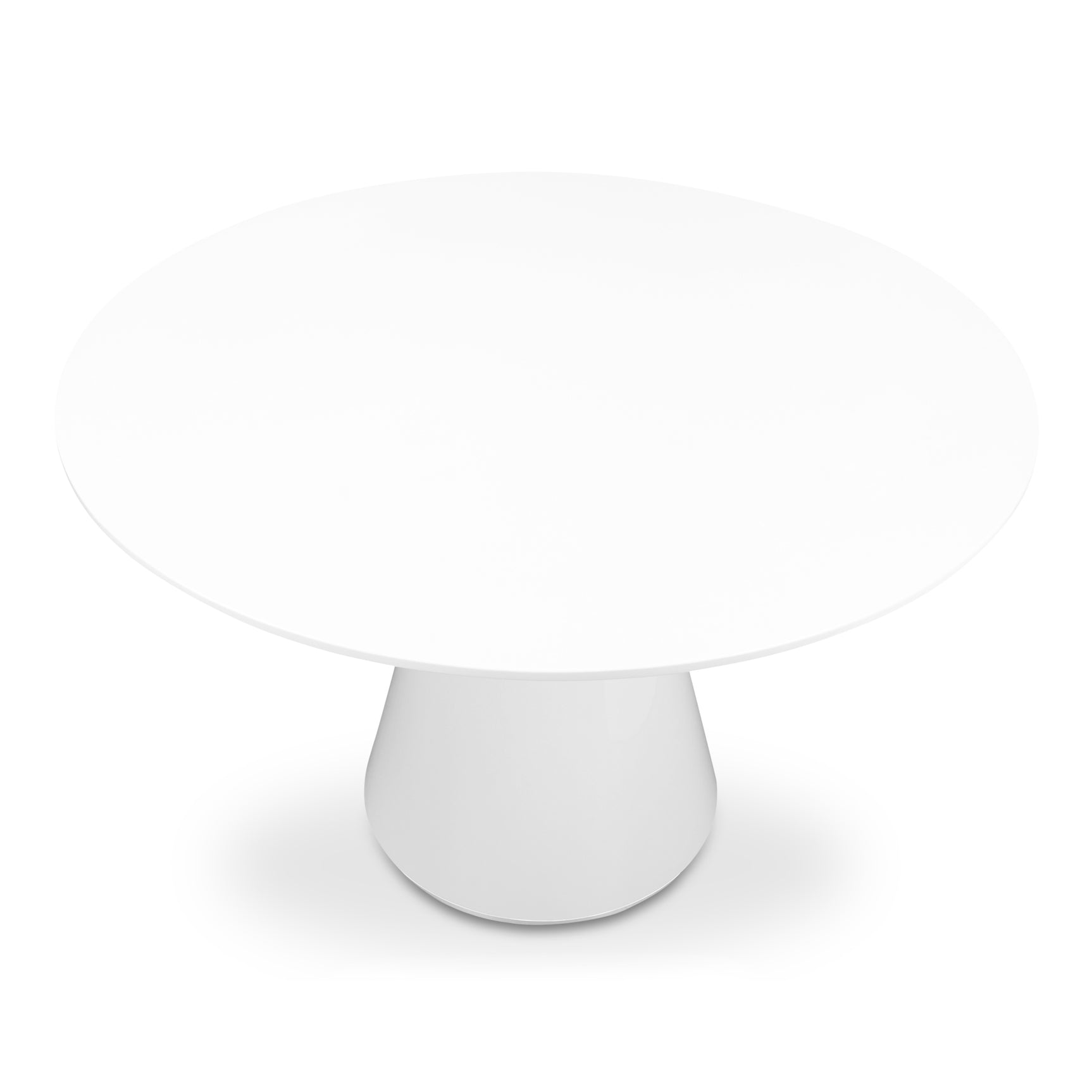 Otago White 47In Round Dining Table - Ornate Home