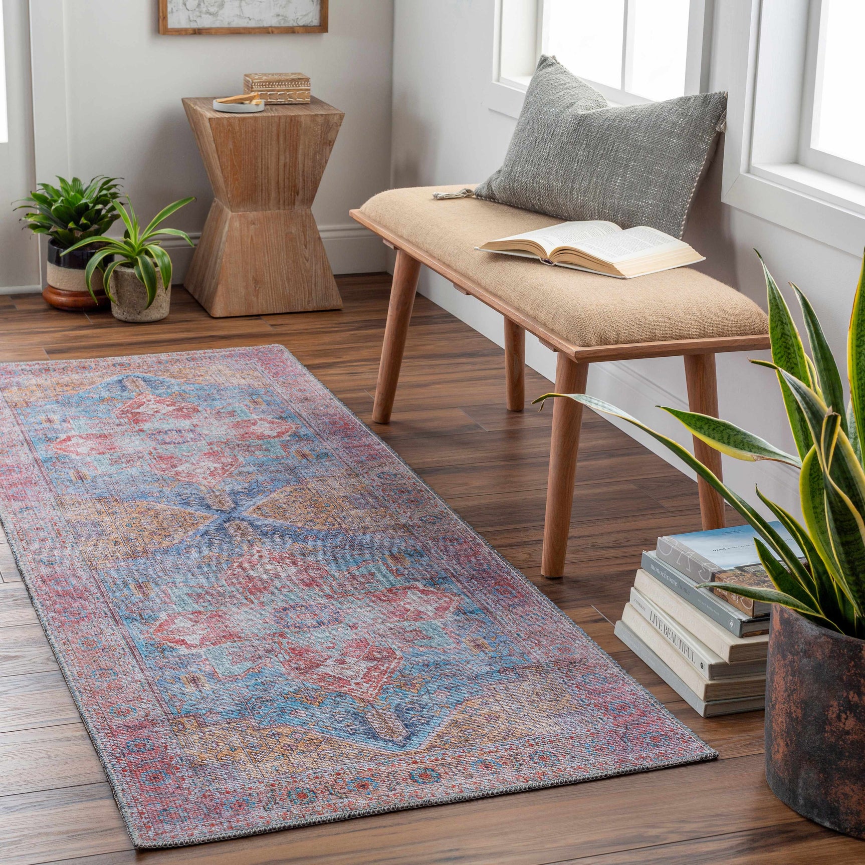 Otaki Washable Area Rug - Clearance - Ornate Home