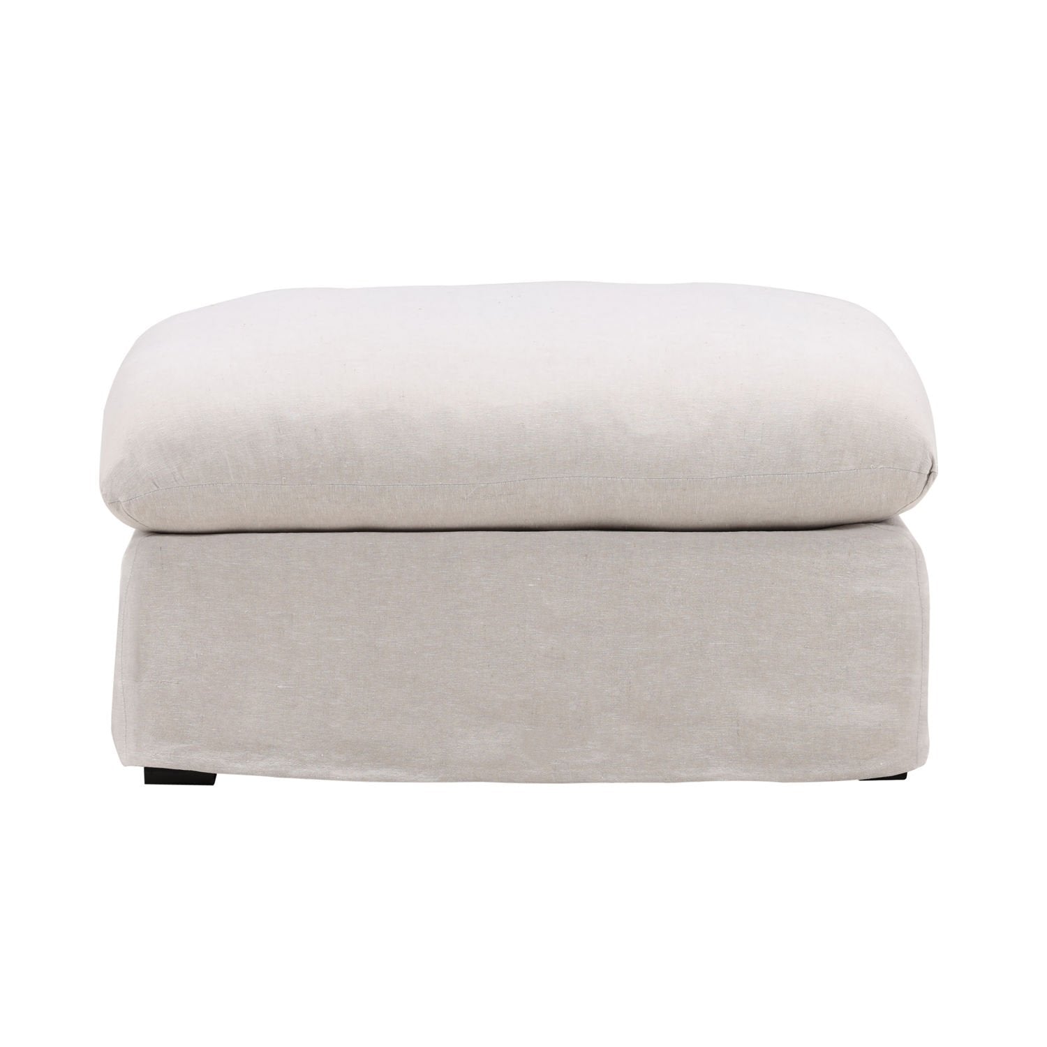Otis Natural Ottoman - Ornate Home