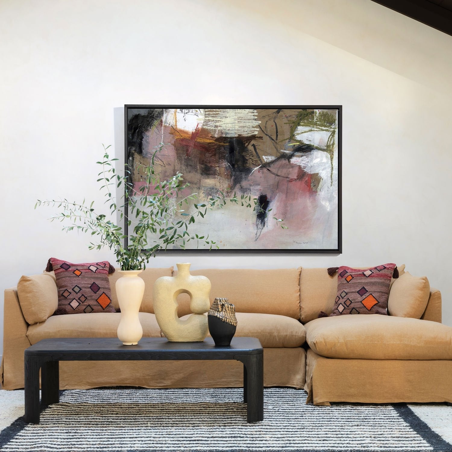 Otis Wheat 2-Piece Chaise Sectional - Ornate Home