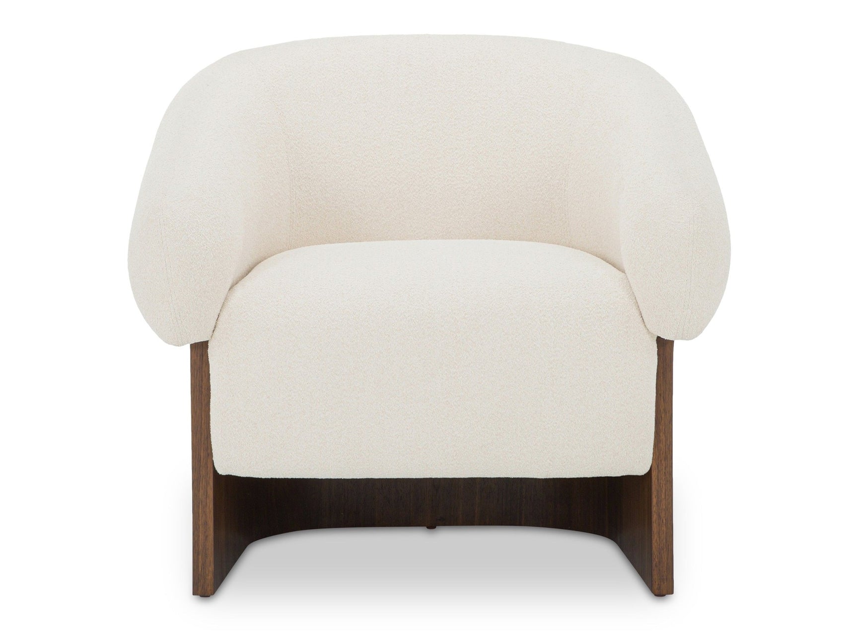 Otto Flecked Cream Accent Chair - Ornate Home
