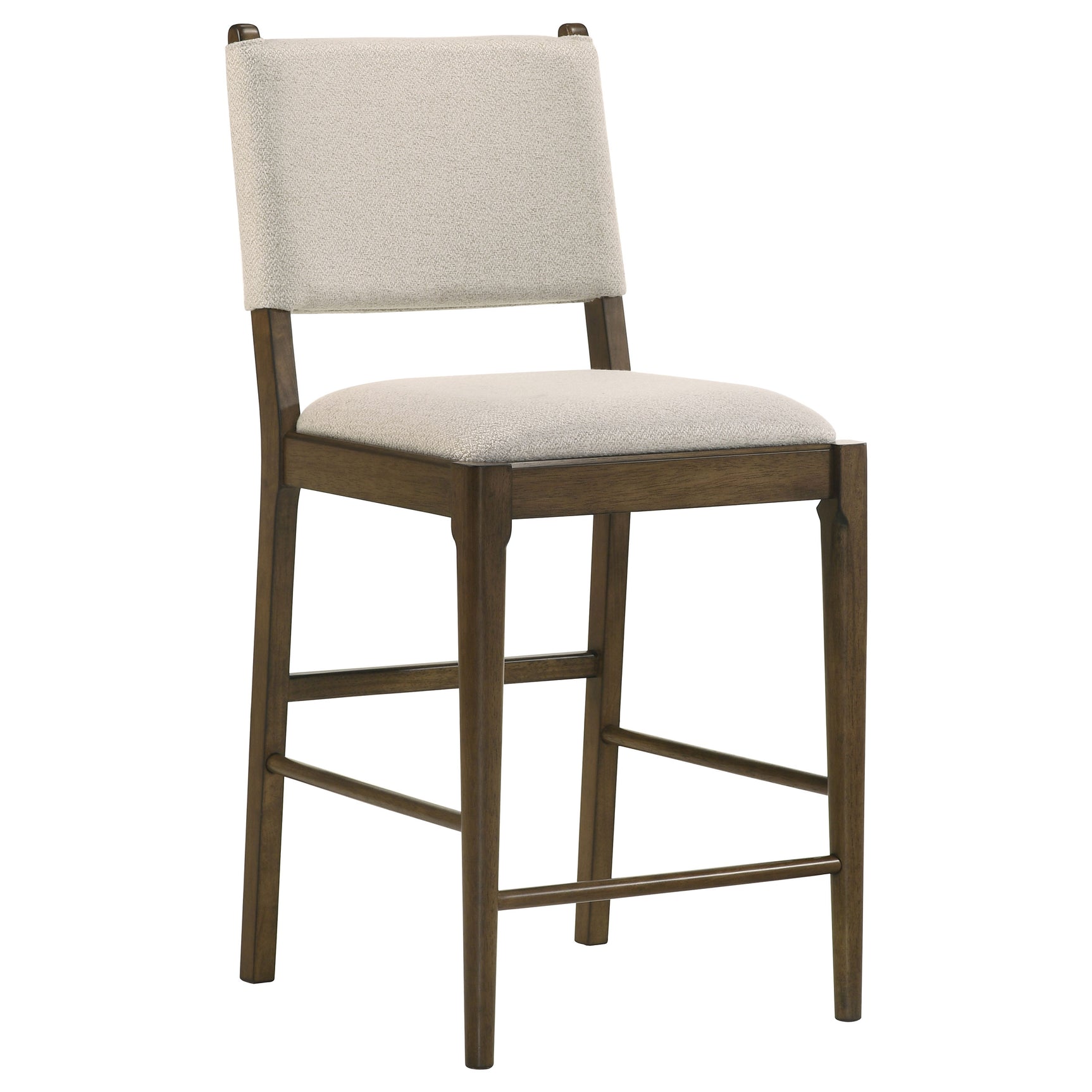 Ottowa Brown Upholstered Counter Side Chair (Set of 2) - Ornate Home