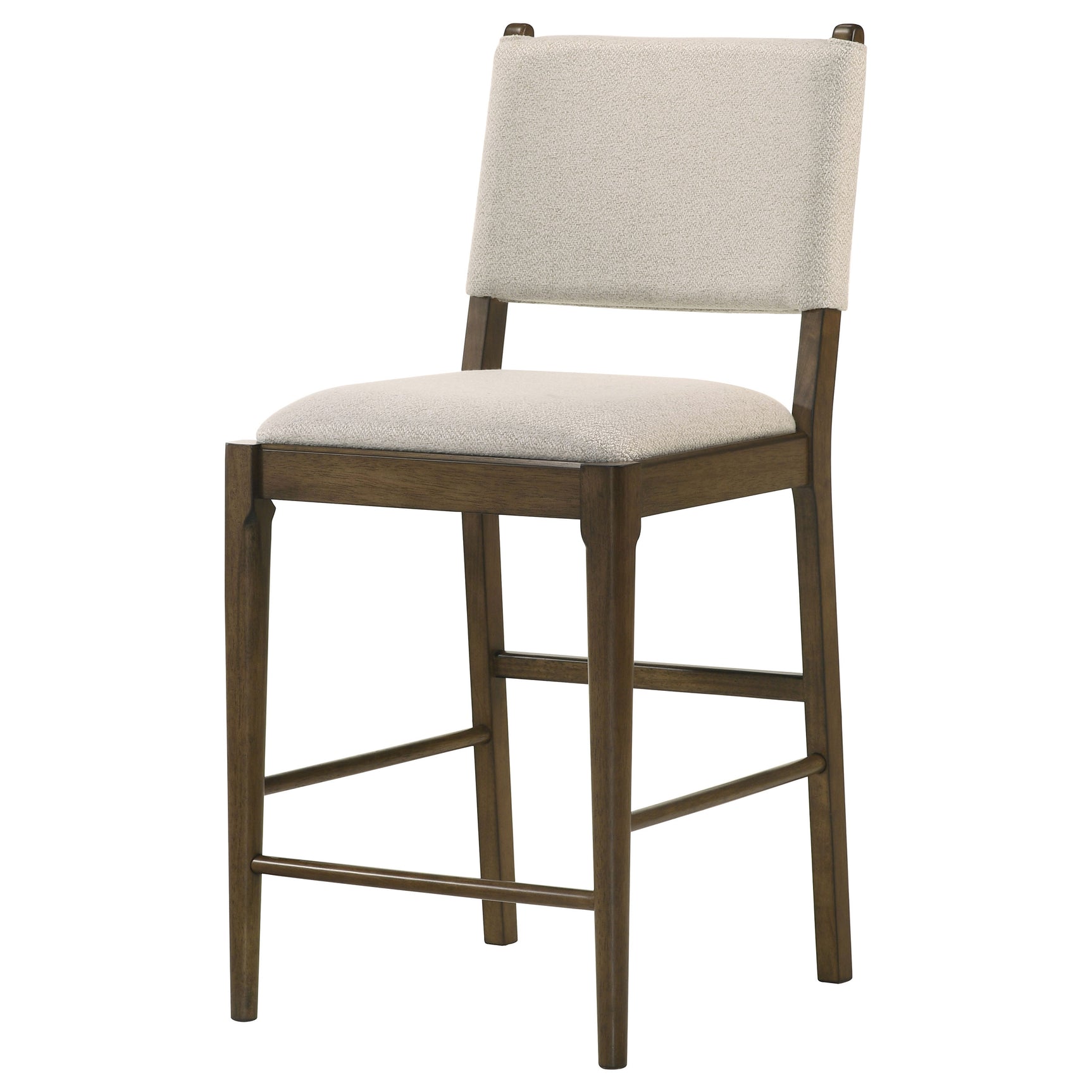 Ottowa Brown Upholstered Counter Side Chair (Set of 2) - Ornate Home