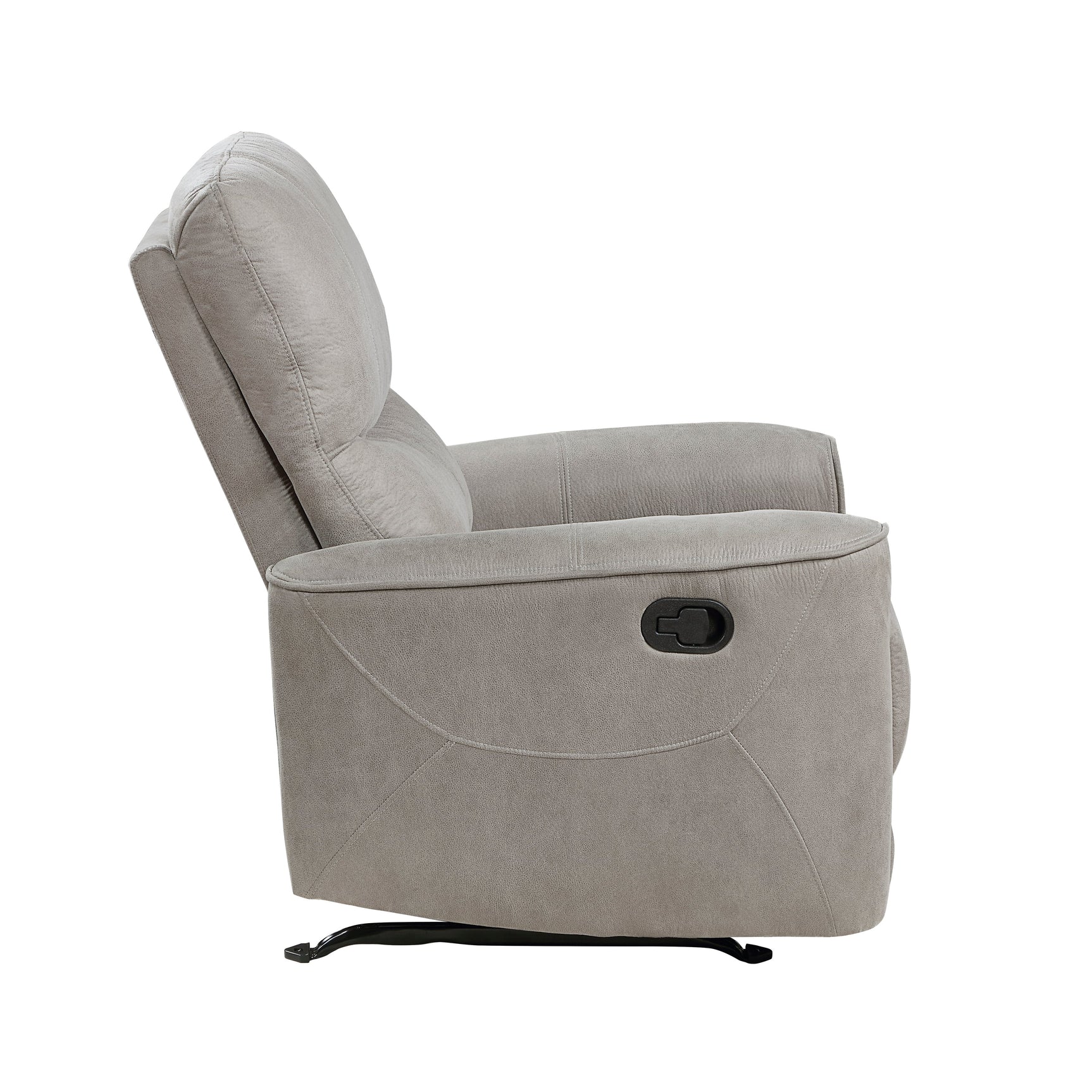 Ouray Gray Rocker Reclining Chair - Ornate Home