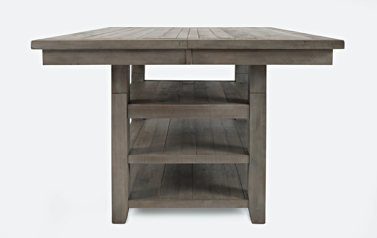 Outer Banks Driftwood High/Low Dining Table w/ 4 Chairs - Ornate Home