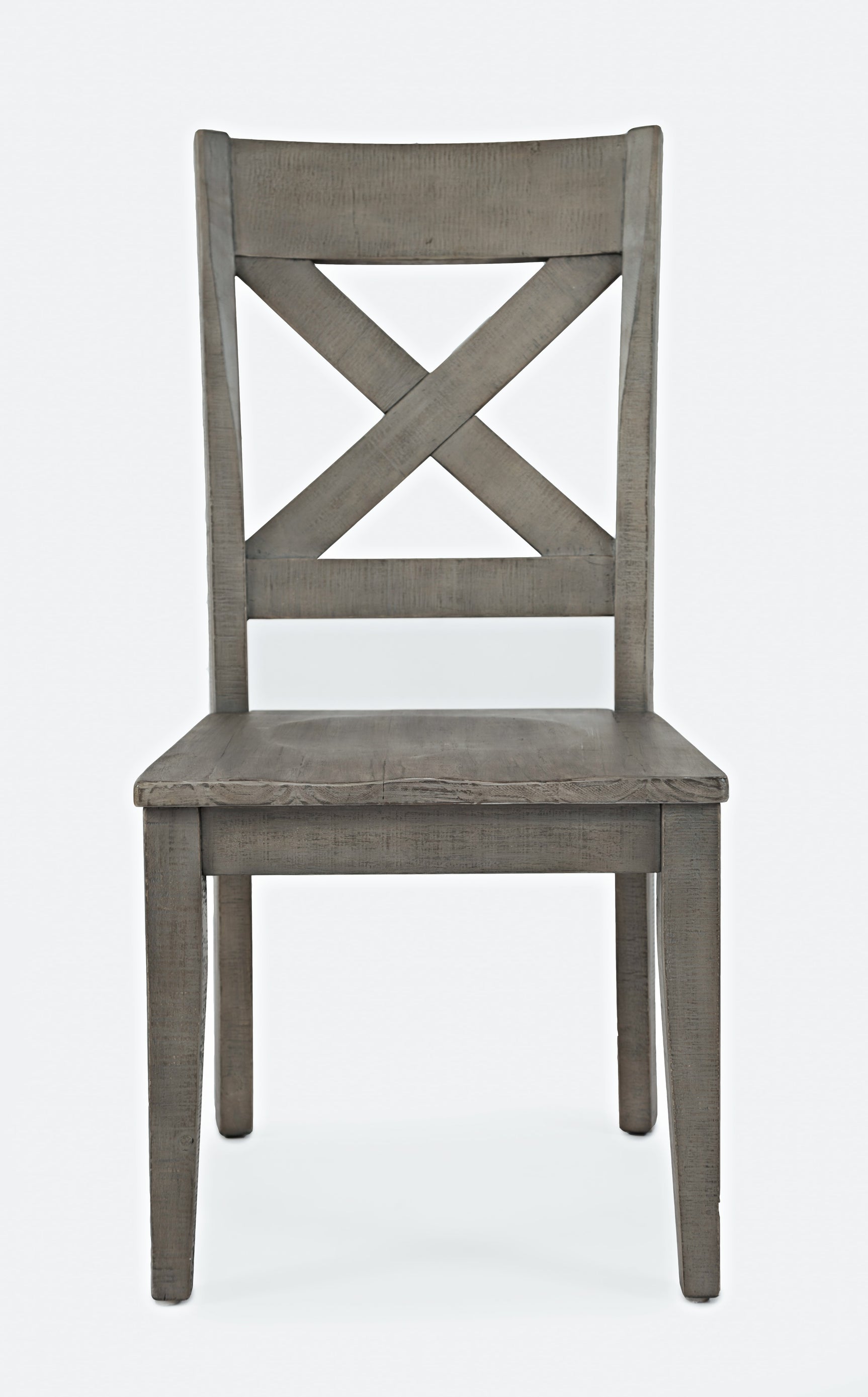 Outer Banks Driftwood X Back Chair (Set of 2) - Ornate Home