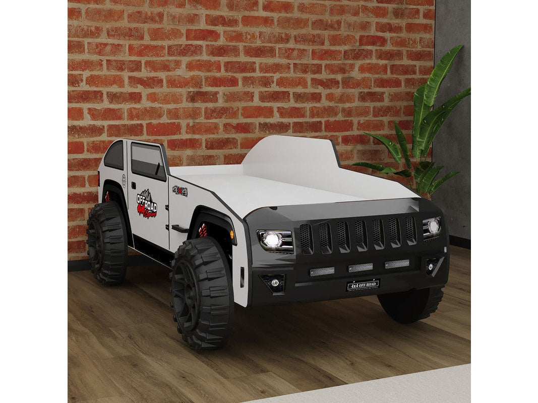 Overlander Black/White Car Bed - Ornate Home