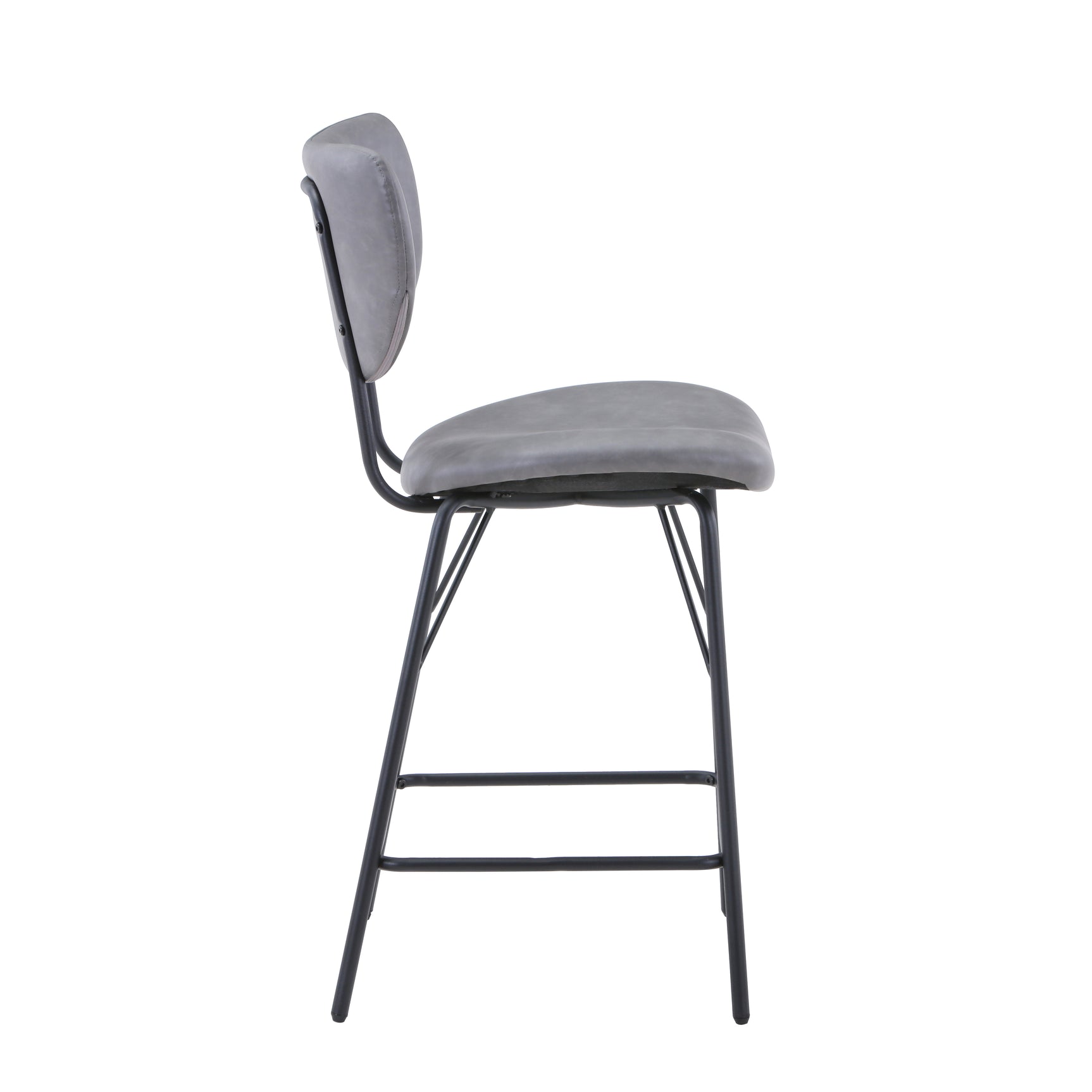 Owen Grey Uph Stool (Set of 2) - Ornate Home