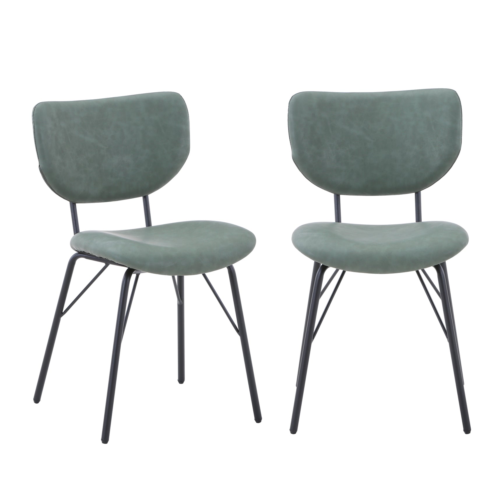 Owen Jade Uph Chair (Set of 2) - Ornate Home