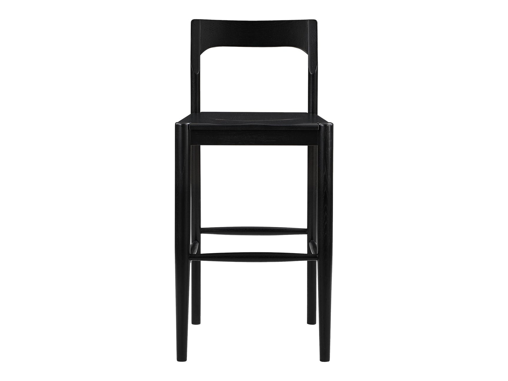 Owing Black Barstool - Ornate Home
