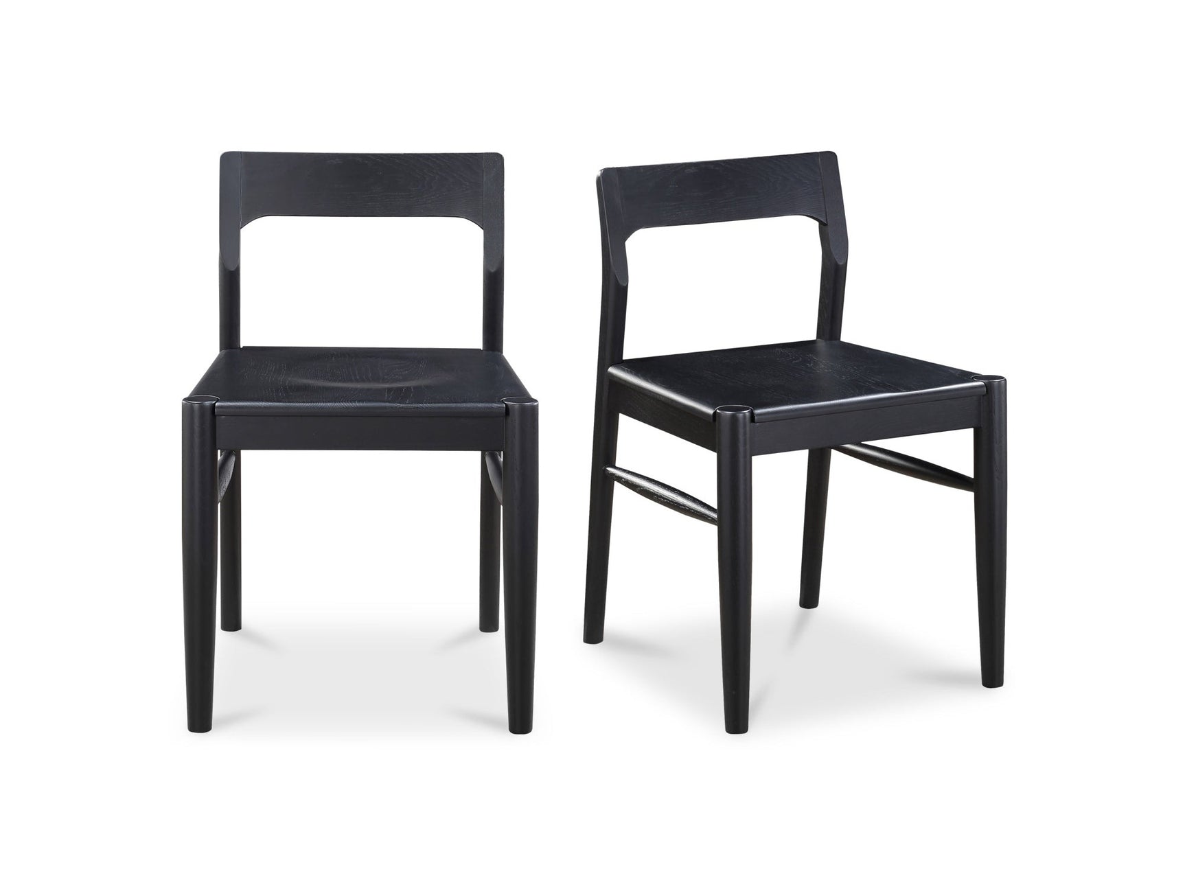 Owing Dining Chair Black (Set of 2) - Ornate Home